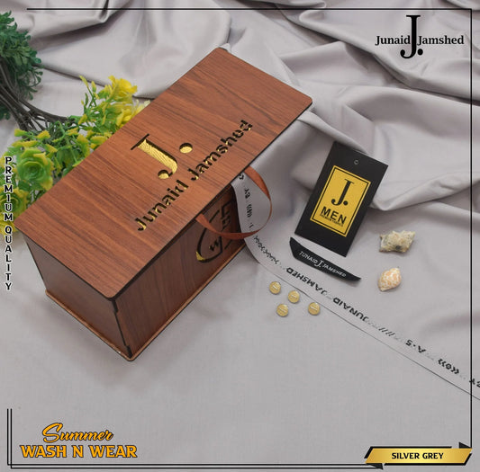 J. PREMIUM QUAILTY WASH N WEAR   (  SILVER GREY)