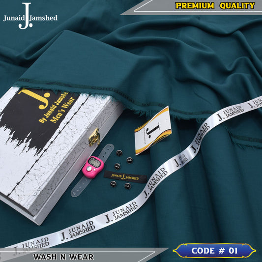 J. Premium Wash N Wear With Luxury Box & Bag  ( ROYAL TEAL )