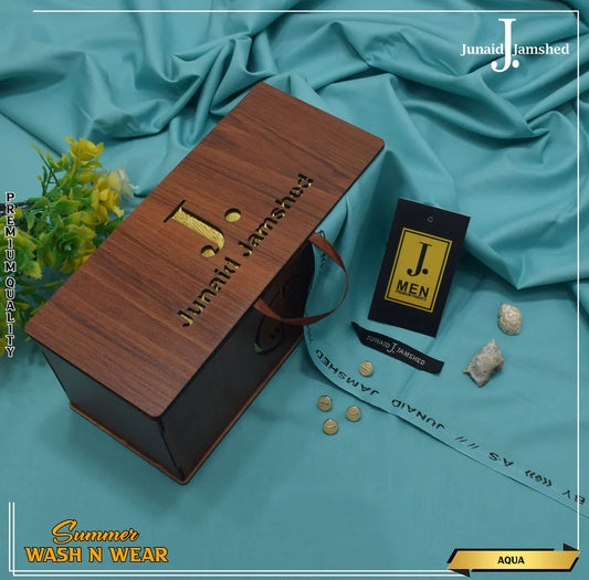 J. PREMIUM QUAILTY WASH N WEAR   (  AQUA )