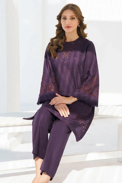 JAZMIN - 2PC LAWN EMBROIDERED SHIRT WITH TROUSER