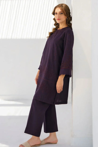 JAZMIN - 2PC LAWN EMBROIDERED SHIRT WITH TROUSER