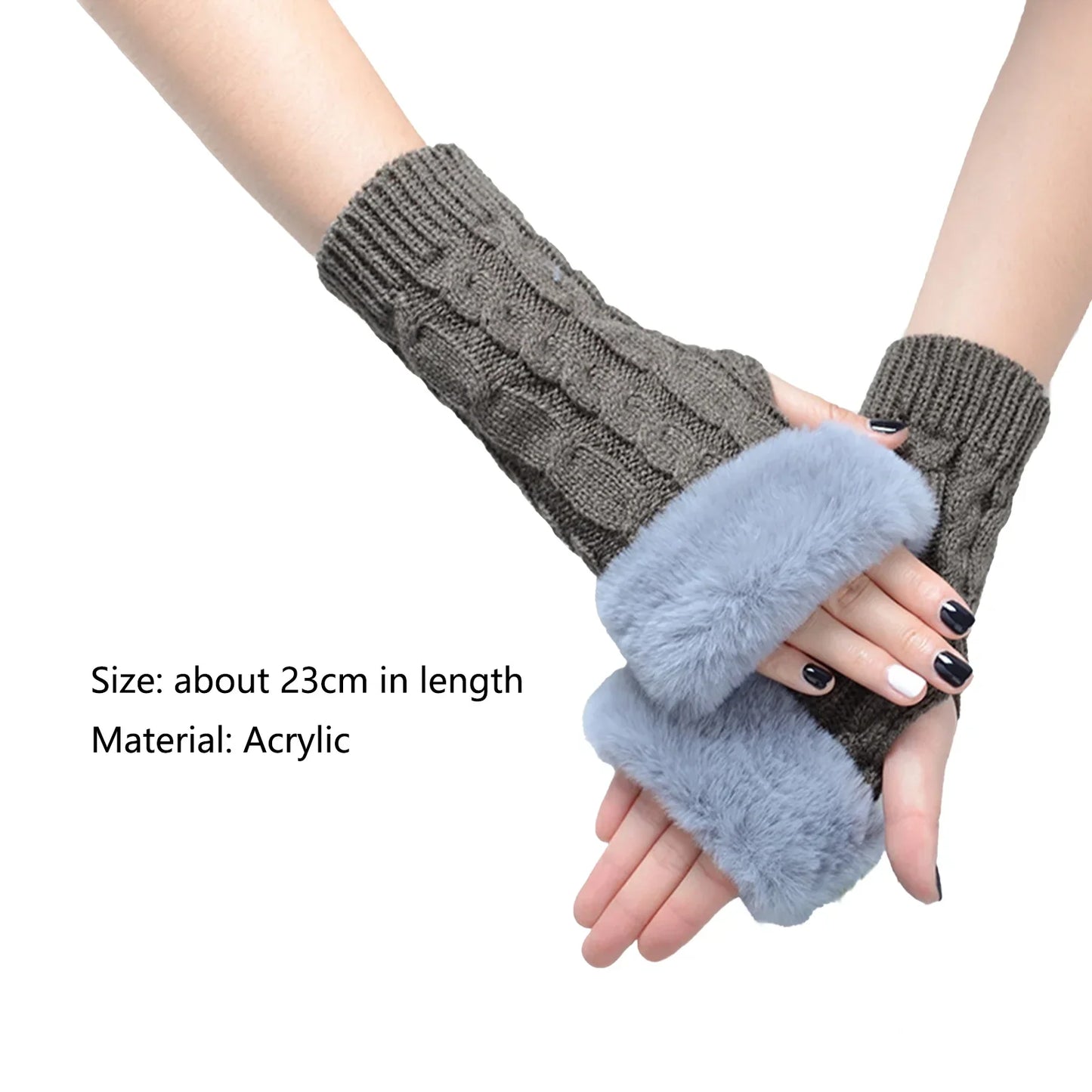 Women Gloves Goth Arm Sleeve Cool Arm Warmers